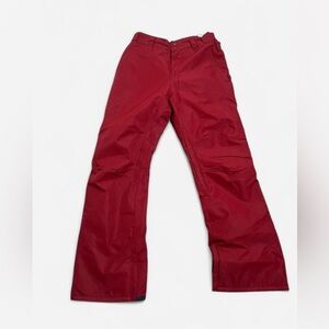 EUC Mens red billabong ski trousers Large